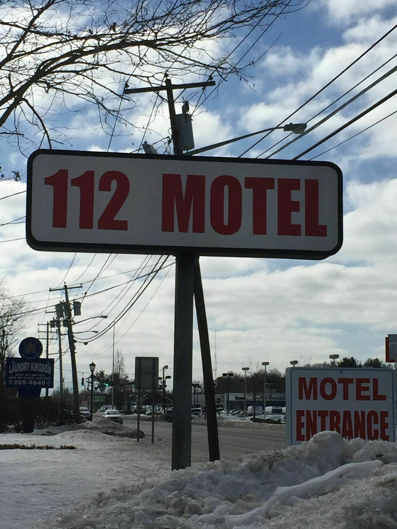 112 Motel Medford Exteriör bild